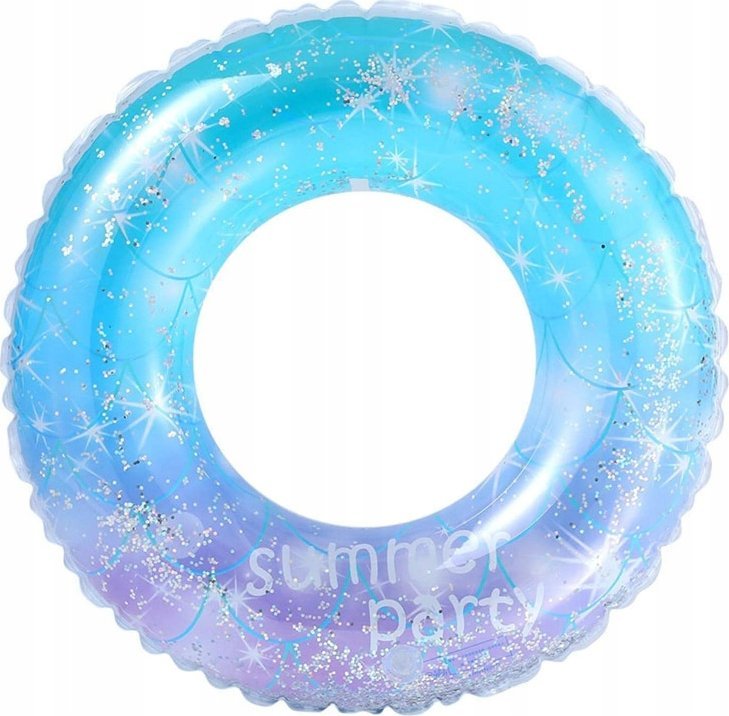 Bajeczne Kółko dmuchane z konfetti do pływania dla dzieci 70cm SP0751