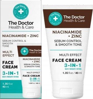 The Doctor Krem do twarzy Niacynamid + cynk 3w1 40ml