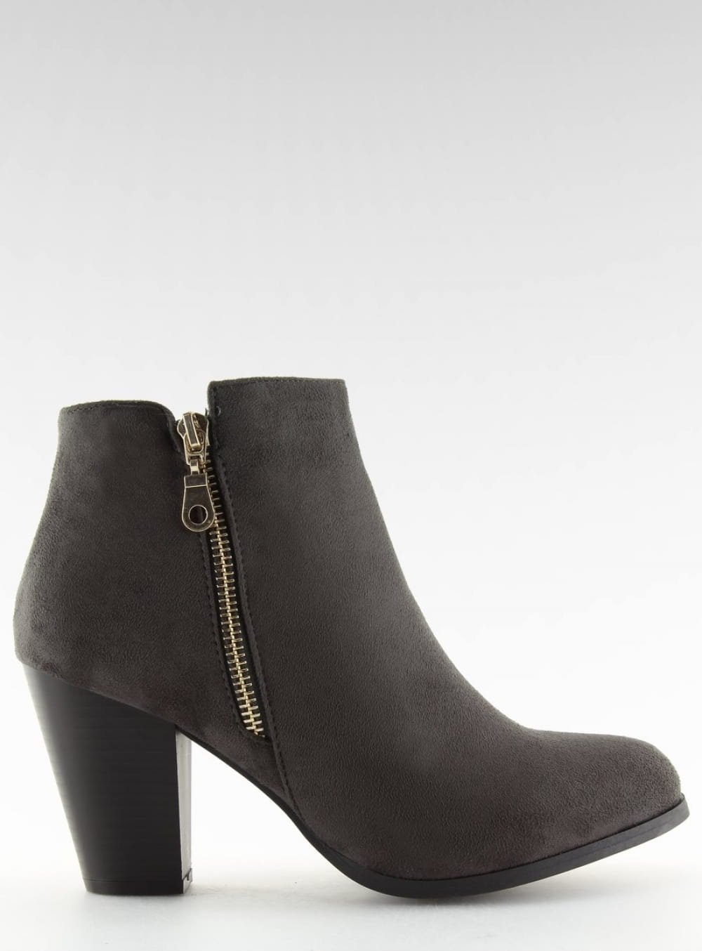 Inello BOTKI NA OBCASIE ZAMSZOWE SZARE 622 GREY