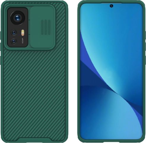 Nillkin Etui Nillkin CamShield Pro do Xiaomi 12/12X (Zielone) uniwersalny
