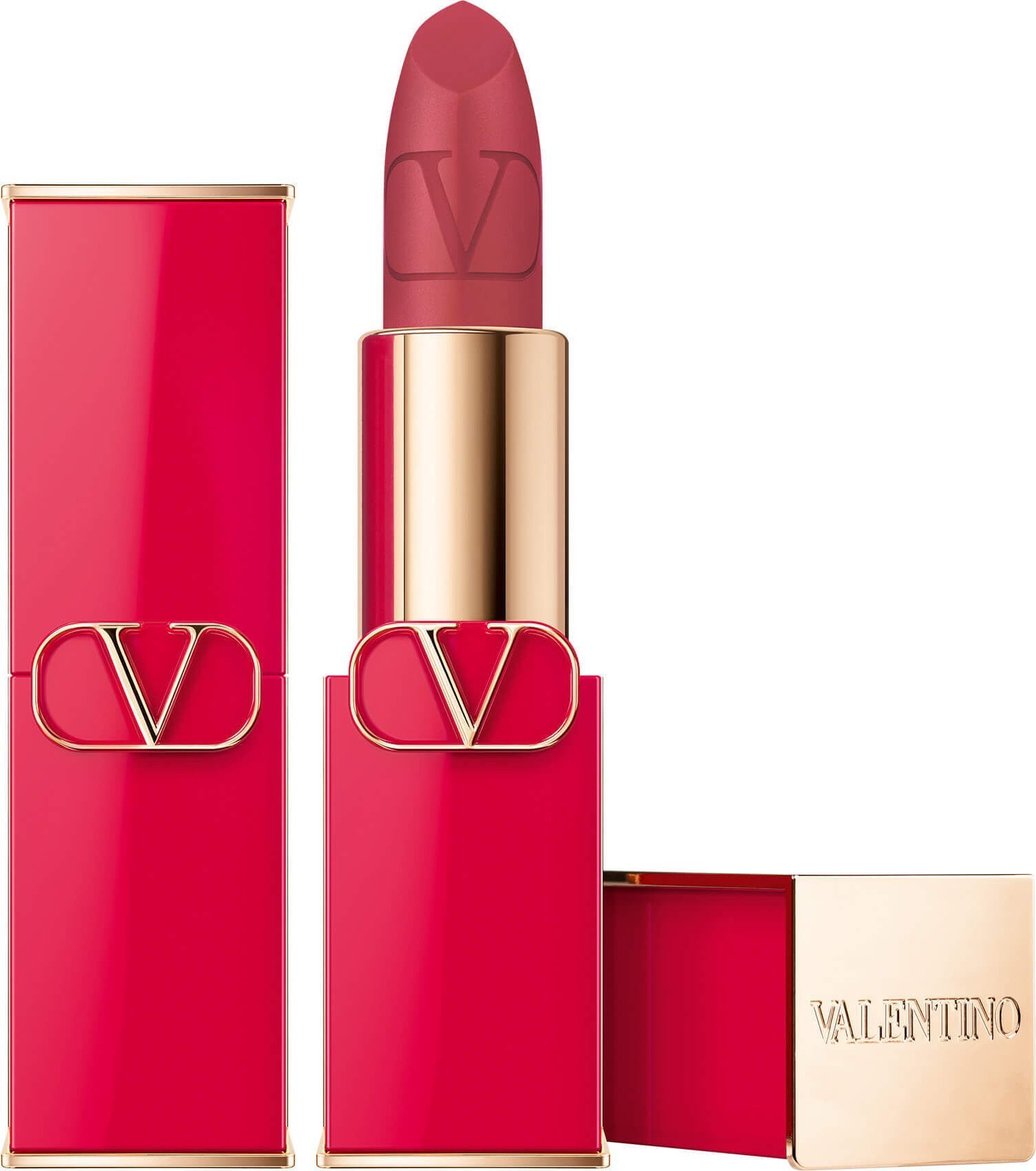 Valentino Valentino, Rosso, Matte, Cream Lipstick, 110R, Refillable, 3.5 g For Women