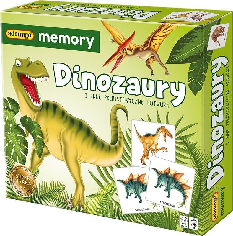 Adamigo Adamigo Gra Memory Dinozaury