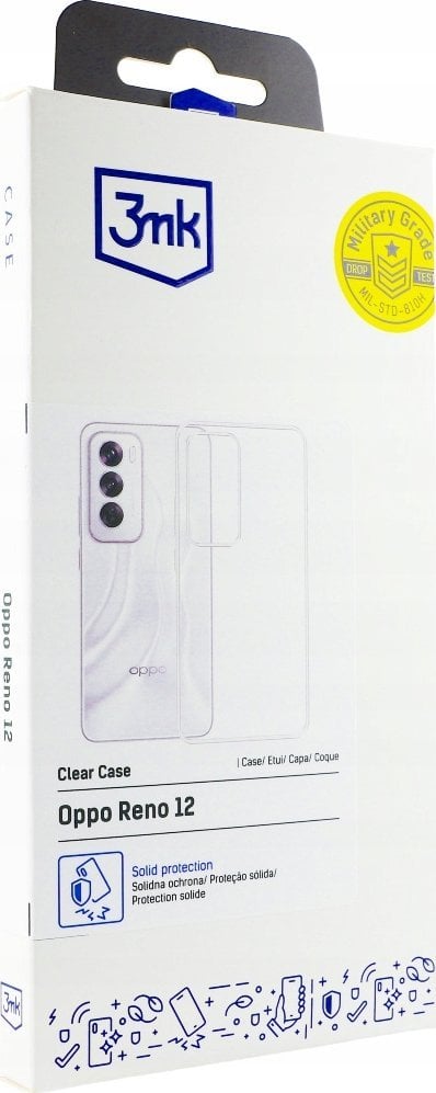 3MK Etui Clear Case do Oppo Reno 12