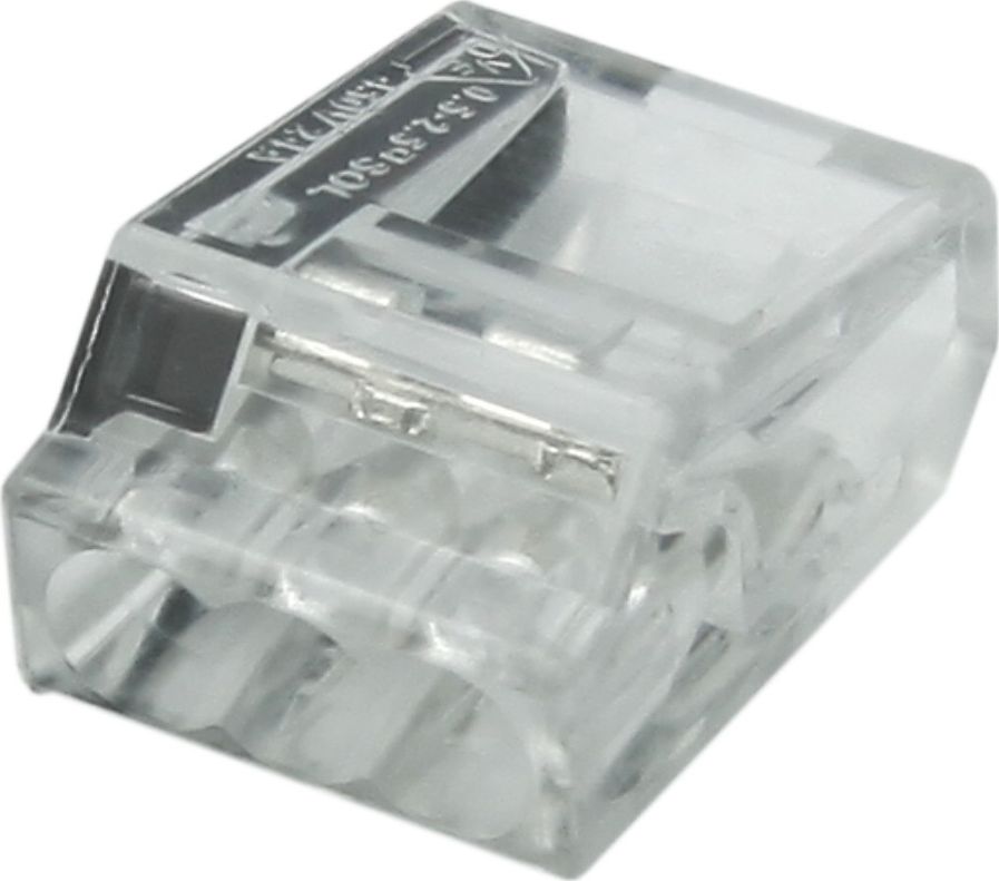 Degson Złączka do puszek instalacyjnych 3x0.5-2.5 mm VDE DGN 3701