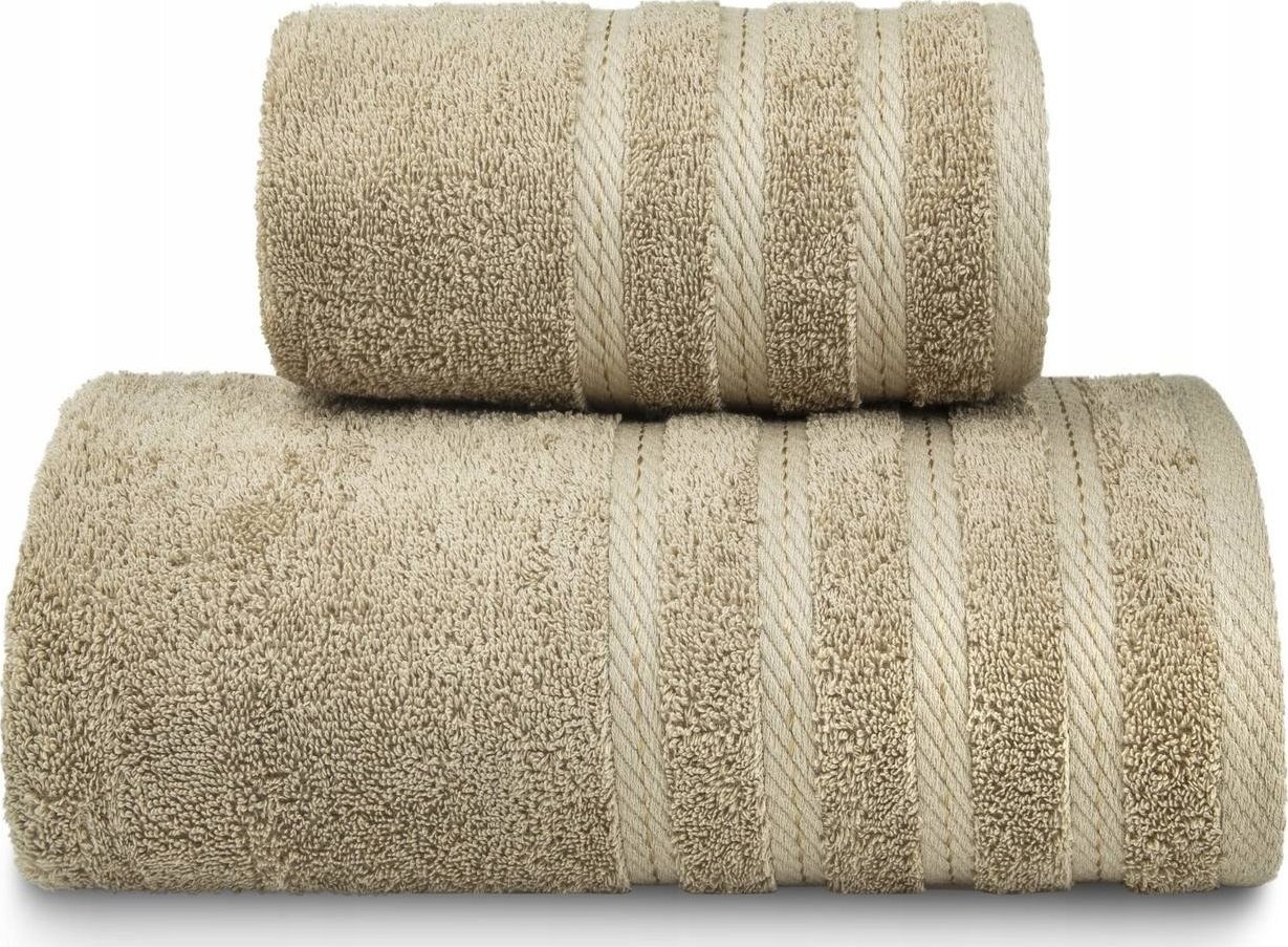 Spod Igły i Nitki KARMELOWY RĘCZNIK BAWEŁNIAN 70X140 500 g/m2 MILANO