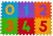 Babyono 275-PUZZLE PIANKOWE 6 SZT CYFRY (ON-1273)