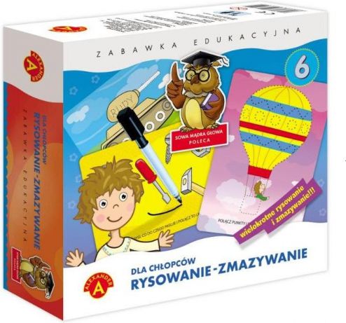 Alexander Rysowanie - Zmazywanie 6 Dla chłopców (0742)