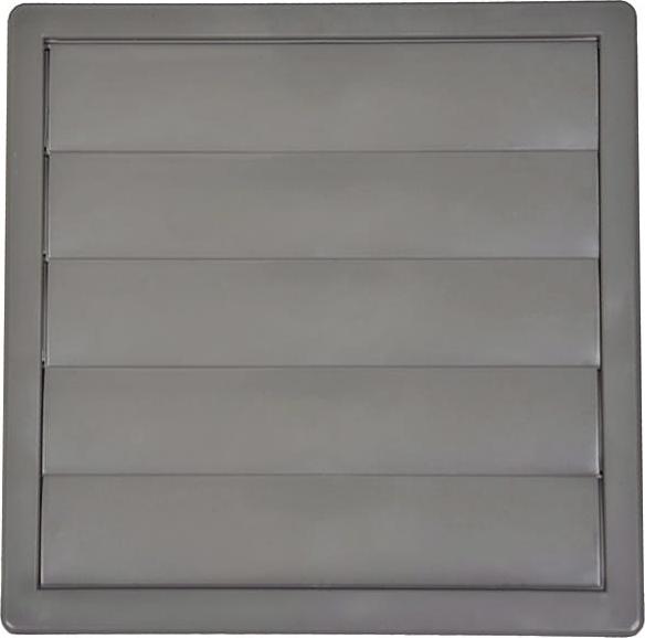 airRoxy Kratka wywiewna szara z żaluzją 125