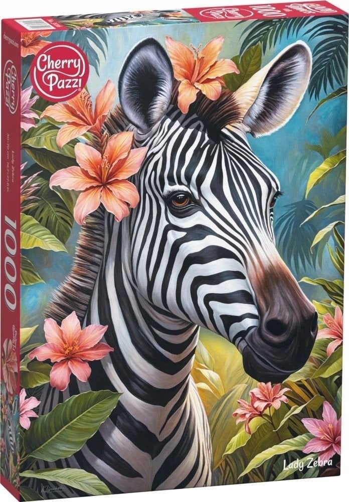 Platon Puzzle 1000 Cherrypazzi Lady zebra 31216