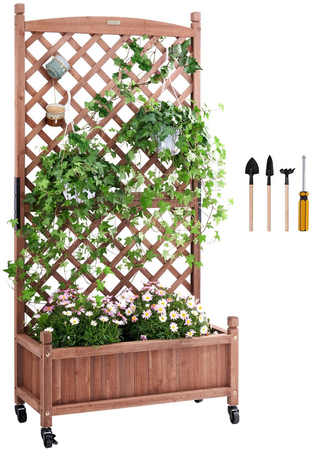 Grządka Ogrodowa z Okratowaniem