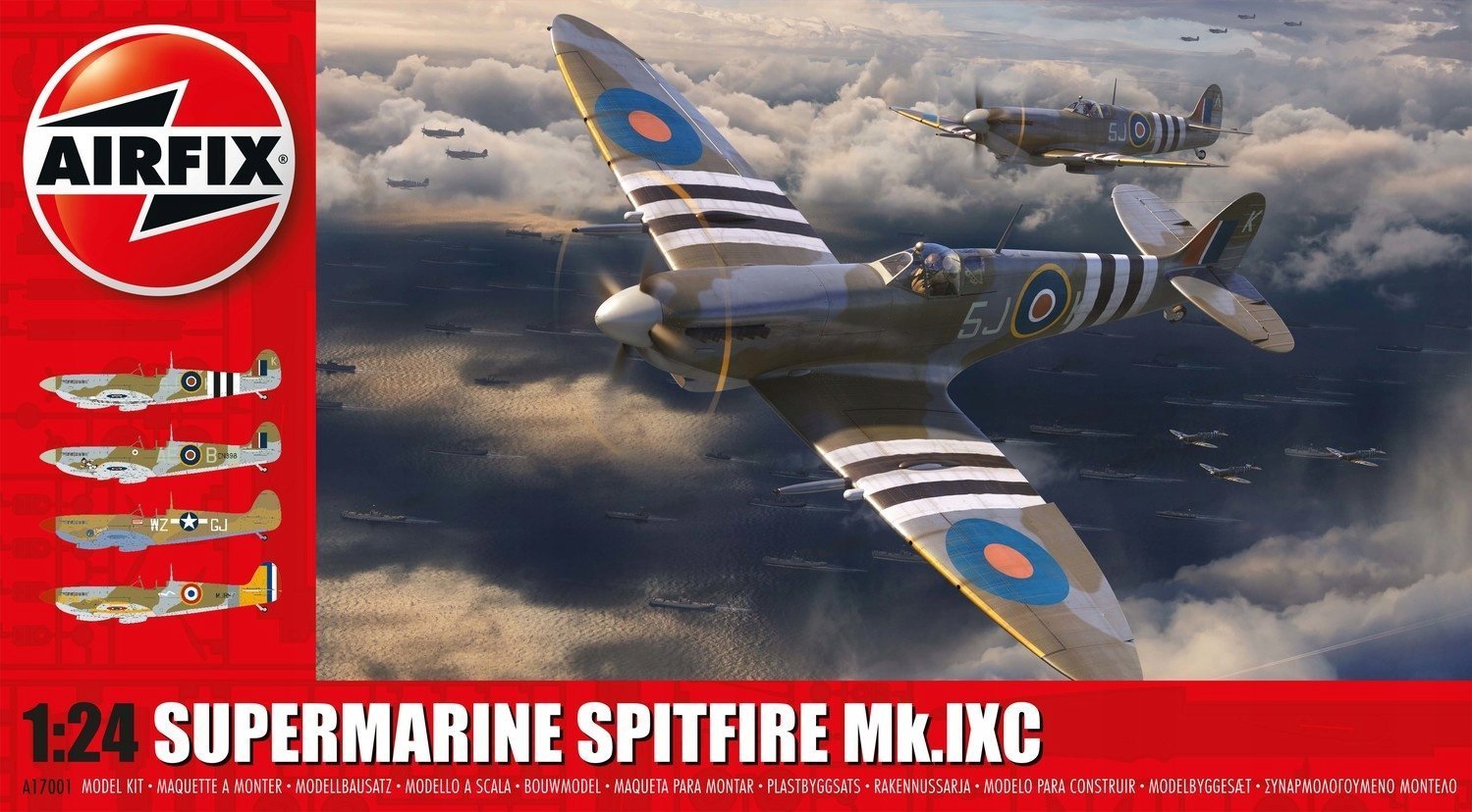 Airfix Model plastikowy Supermarine Spitfire Mk.IXc 1/24