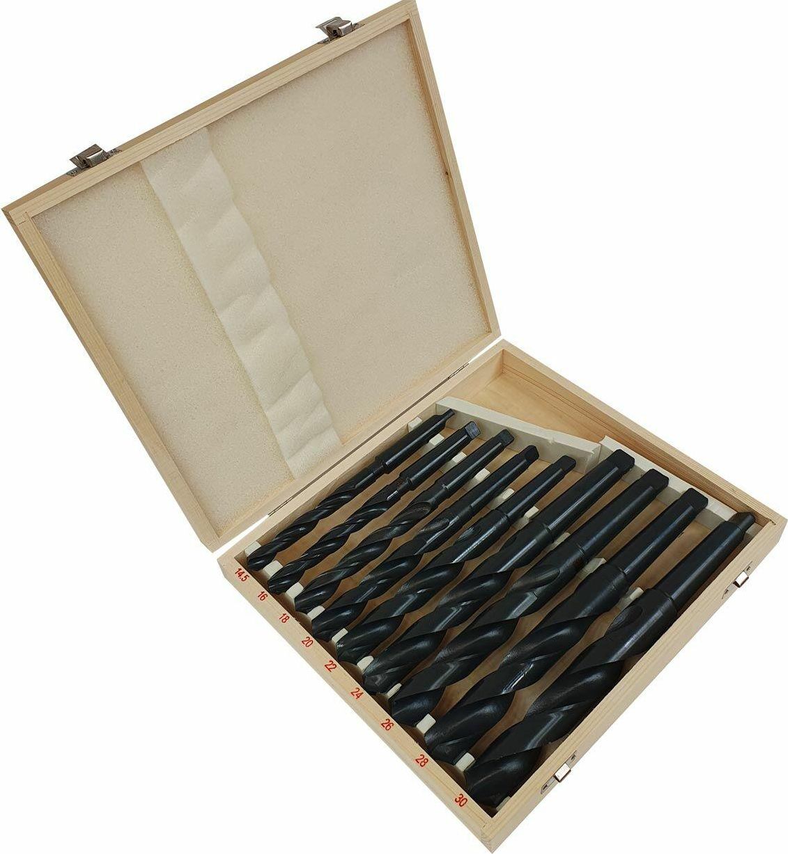 Wiertło Silver ZESTAW WIERTEŁ MK2,MK3 14,5-30mm /9szt. EX10421