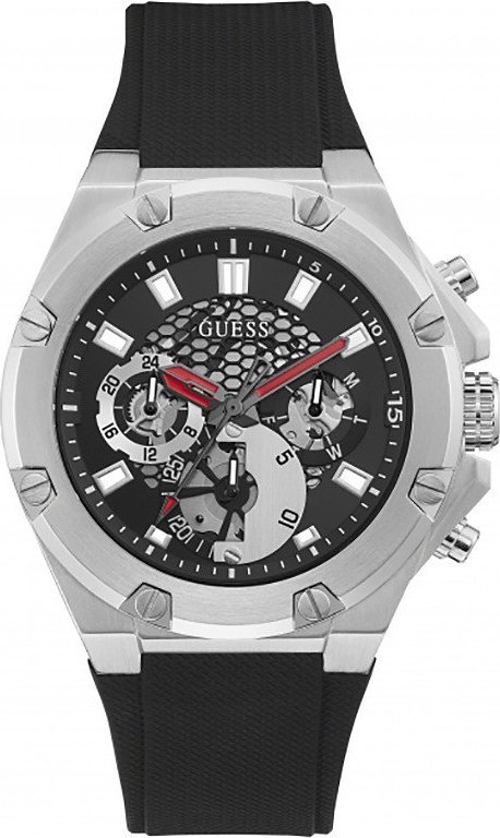 Zegarek Guess Zegarek męski Guess GW0334G1 czarny