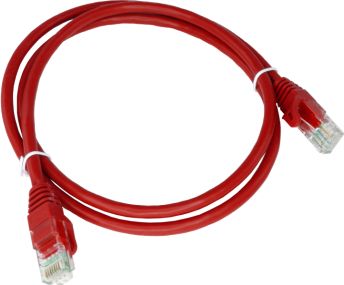 Alantec Patch-cord U/UTP kat.6 PVC 2.0m czerwony (KKU6CZE2)