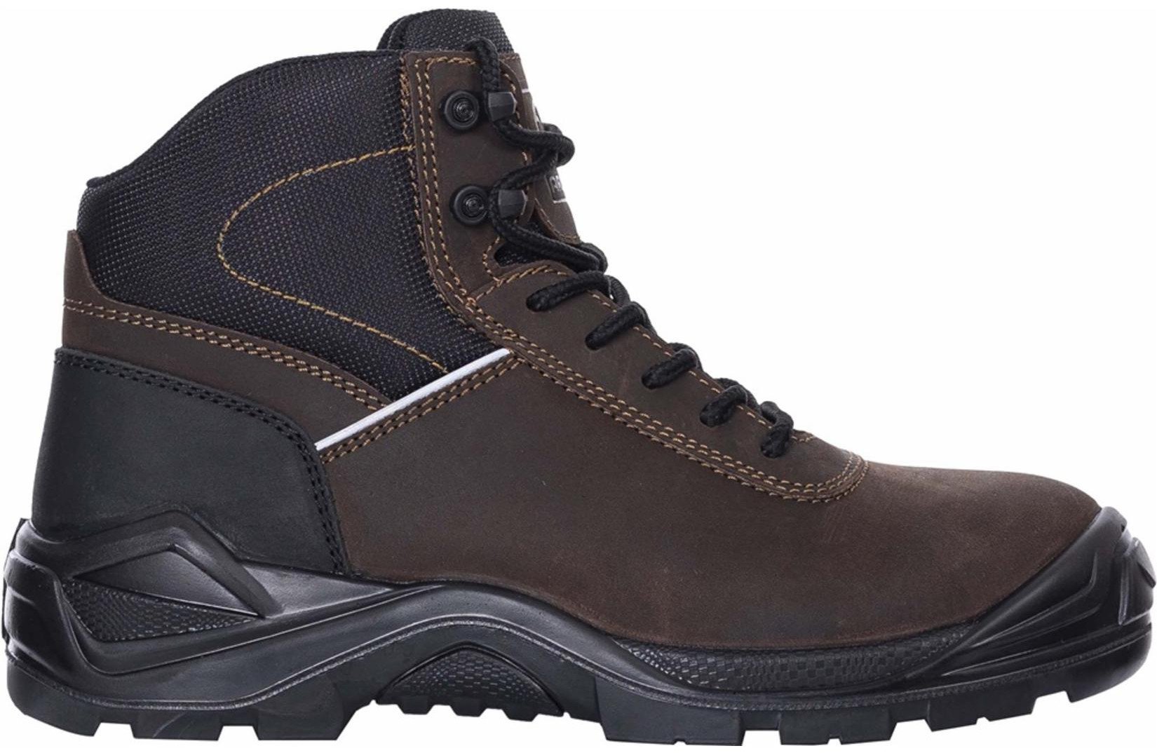 ARDONLEADER O2 SRC G3423 - Trzewiki robocze skóra NUBUK elementy odblaskowe impregnacja cholewki futerko syntetyczne podeszwa PU/PU odporna na oleje,