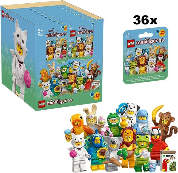 Klocki Minifigures 71051 Minifigurki Seria 28 - Zwierzęta (BOX)