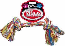 Pet Nova Sznur bawełniany szarpak zabawka dla psa 20 cm uniwersalny