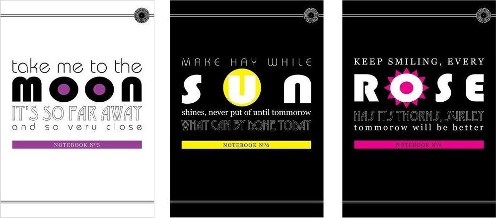 Ziemia Obiecana Notatnik A4/100K kratka Sens (4szt)