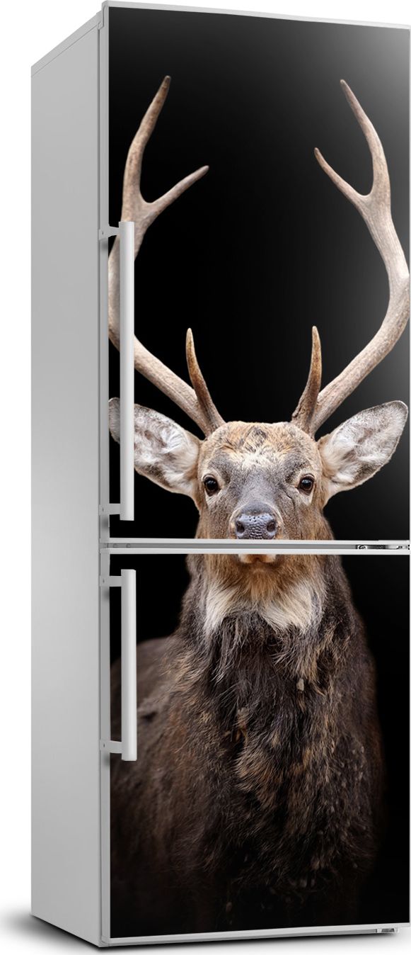 Tulup Naklejka samoprzylepna na lodówkę 60x180 cm Jeleń