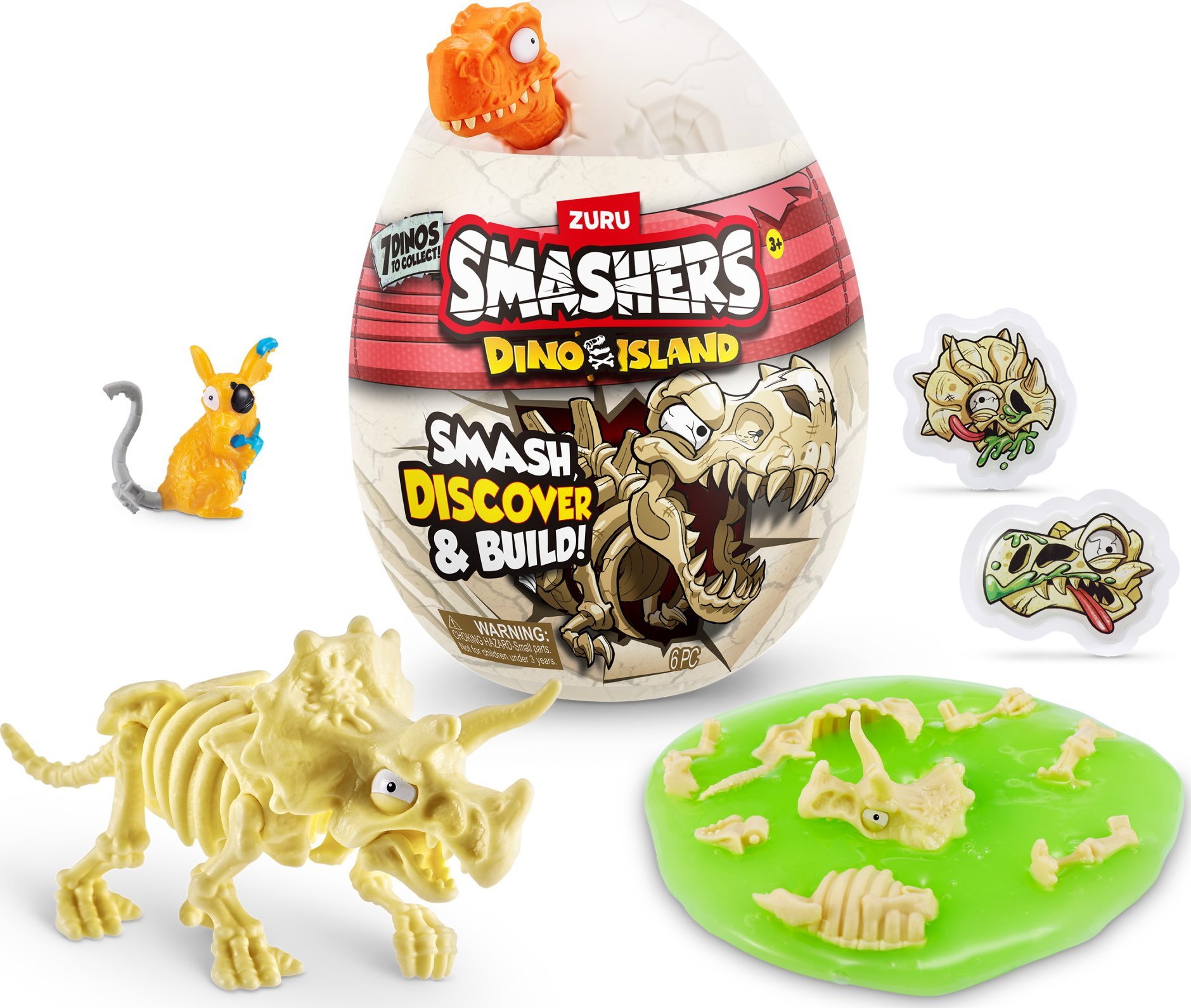 Zuru Smashers Dino Island Nano Egg by ZURU