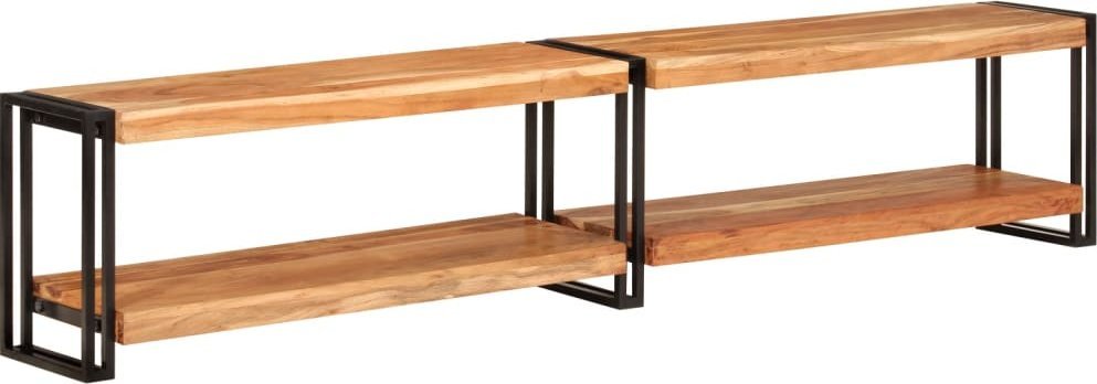 vidaXL Szafka pod TV, 200x30x40 cm, lite drewno akacjowe