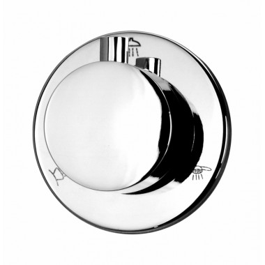 Deante Przełącznik funkcji natrysku Cascada okrągły chrom NAC 00BP
