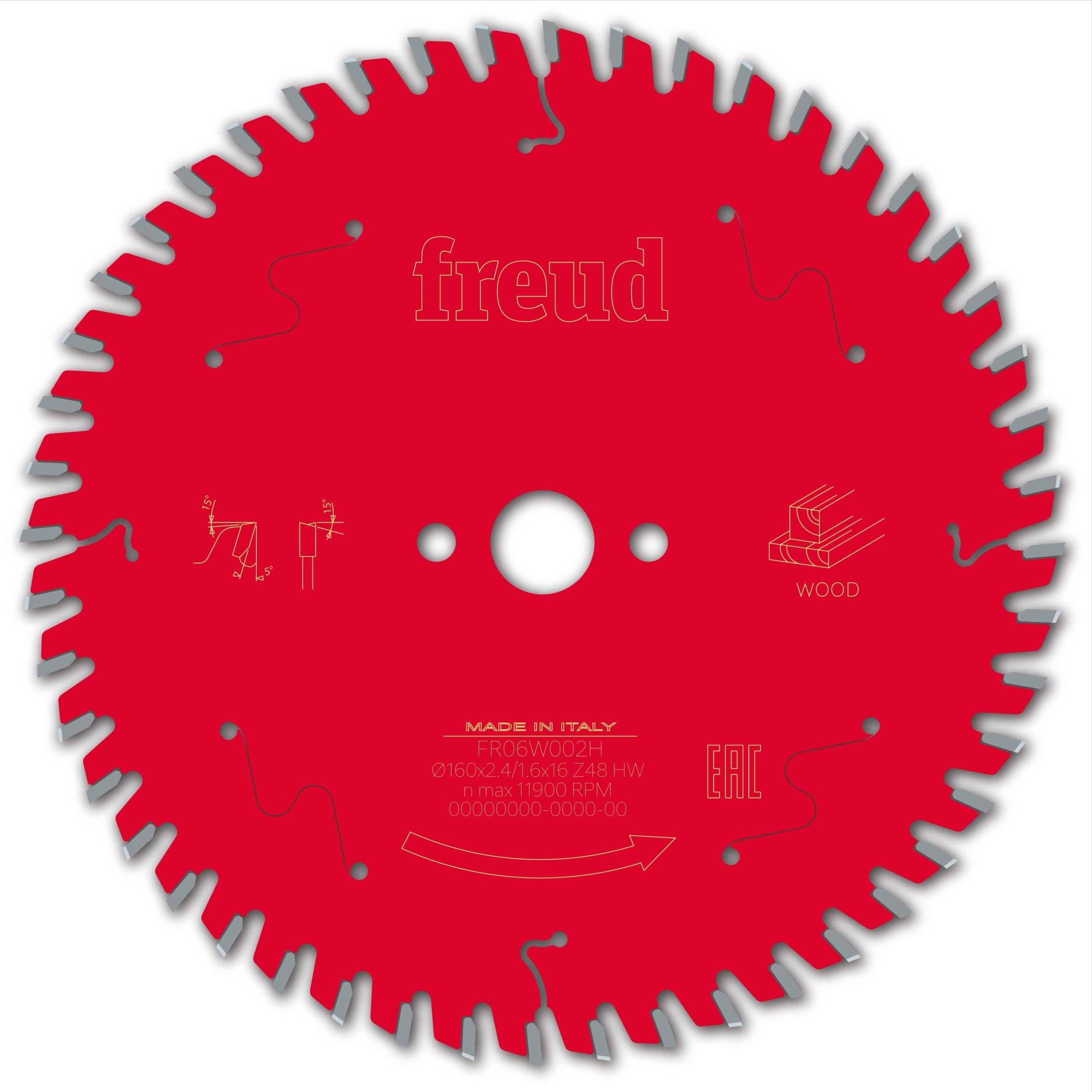 Tarcza Pil. FR06W002H 160X16-48