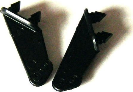 MP JET Orczyki typ 3 0,8mm czarny 2szt MODELARSKI