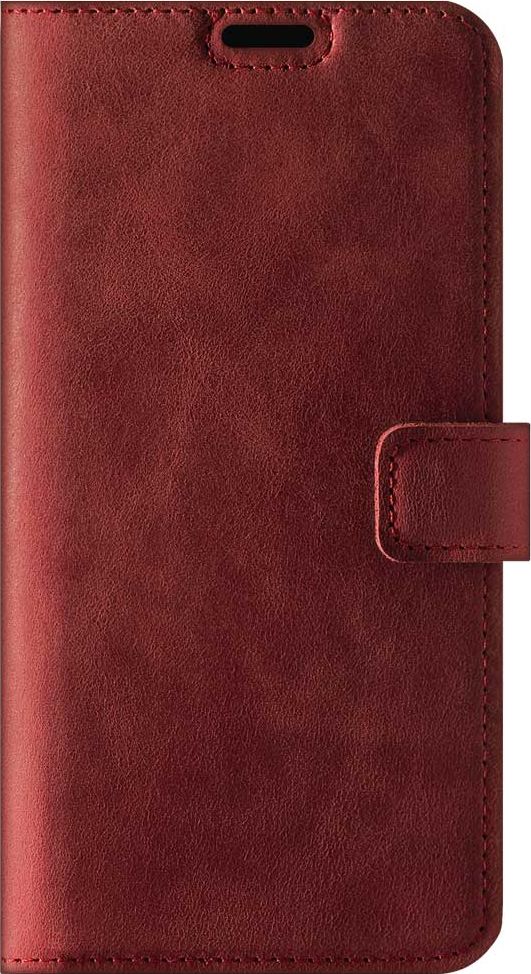 Surazo Etui na telefon Surazo ze skóry naturalnej Wallet case - Nubuk Czerwony (51944-301) - 51944-301