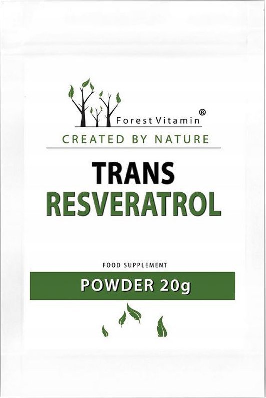 FOREST Vitamin FOREST VITAMIN Trans Resveratrol Powder 20g Natural