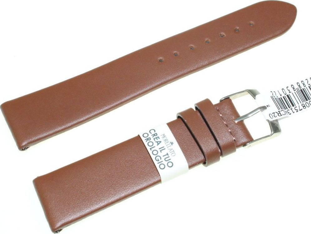 Morellato Skórzany pasek do zegarka 20 mm Morellato A01X5200875134CR20 Micra uniwersalny