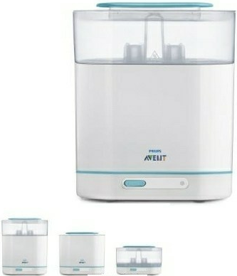 Avent Sterylizator Elektryczny Parowy 3w1 Na 6 Butelek (SCF 284/03)