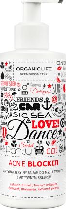 Organic Life Antybakteryjny balsam myjący do twarzy z aktywnym srebrem