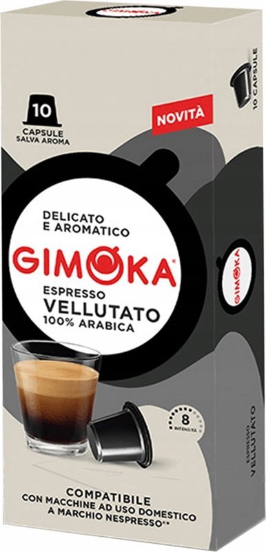 Gimoka Kapsułki typu Nespresso Vellutato 10szt