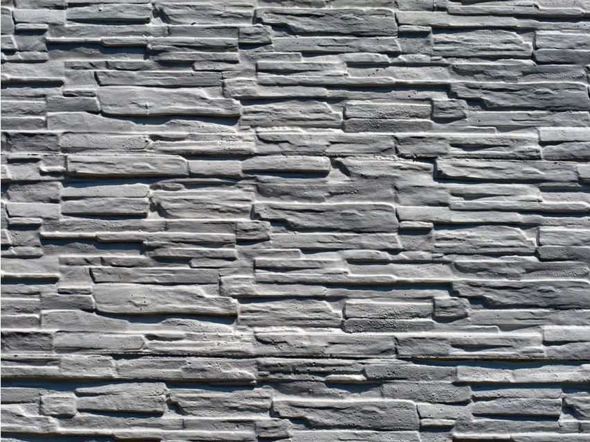 DecoNest Fototapeta - Szara kamienna ściana - 350X270