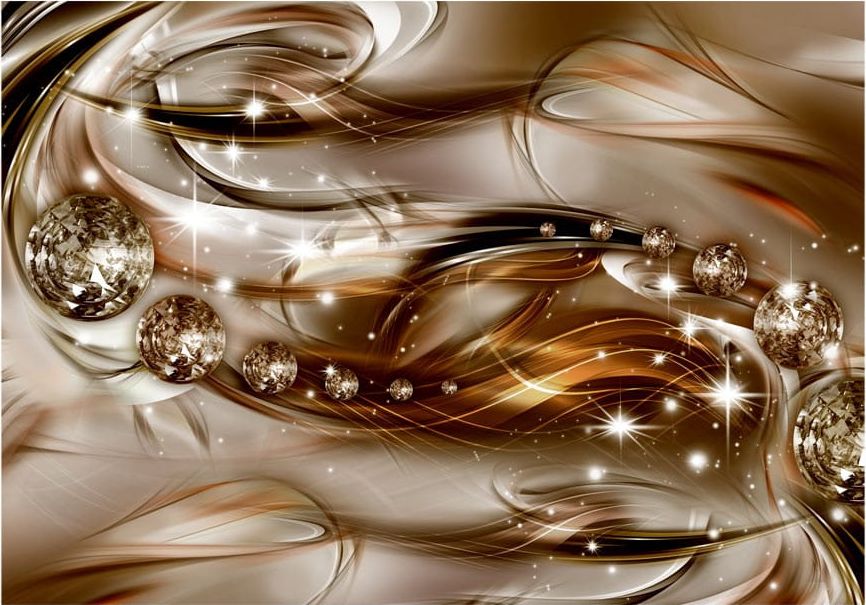 DecoNest Fototapeta - Czekoladowy przypływ - 150X105