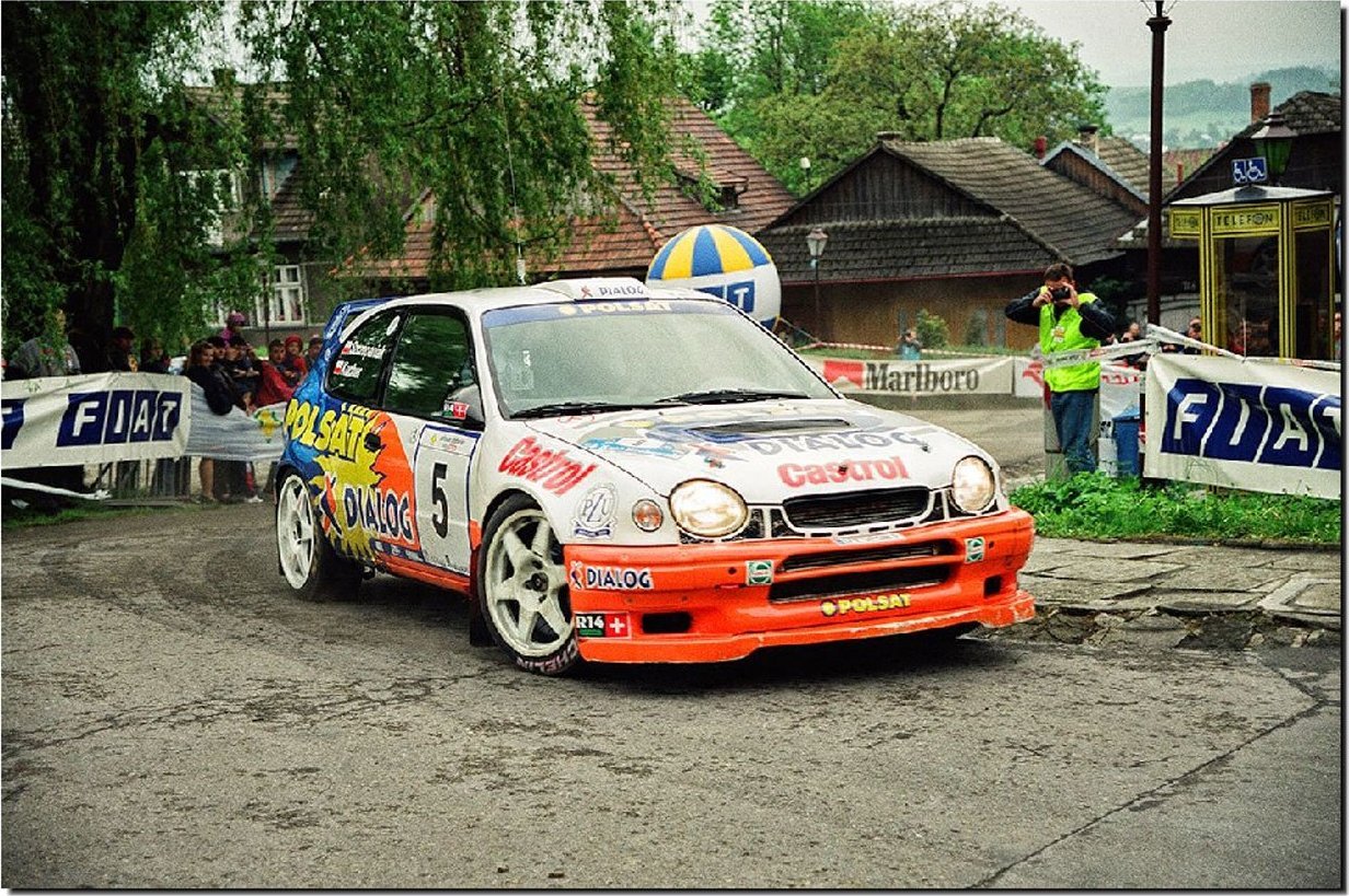 Top Racing Fotoobraz Tomasz Kuchar / Maciej Szczepaniak - Toyota Corolla WRC 120 x 80 cm