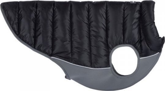 TicWatch Płaszcz dla psa TicWatch Puffer Czarny/Szary 35 cm