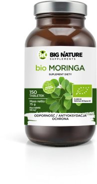 NATURES AID BIG NATURE_Moringa* Bio* suplement diety 150szt.
