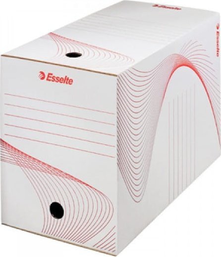 Esselte PUDŁO ARCHIWIZACYJNE 100mm 100x345x245mm ESSELTE BIAŁE BOXY 1szt.