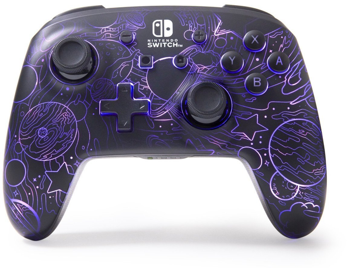 PowerA SWITCH Pad bezprzewodowy Enhanced Lumectra Galactic Vortex