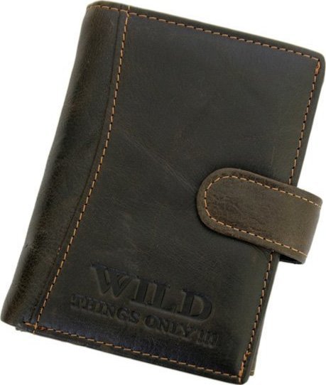 Wild Skórzany męski portfel Wild Things Only 5502 NoSize