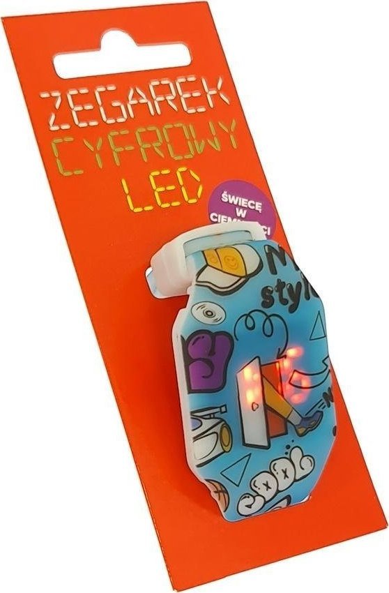 MCD Zegarek cyfrowy LED hobby