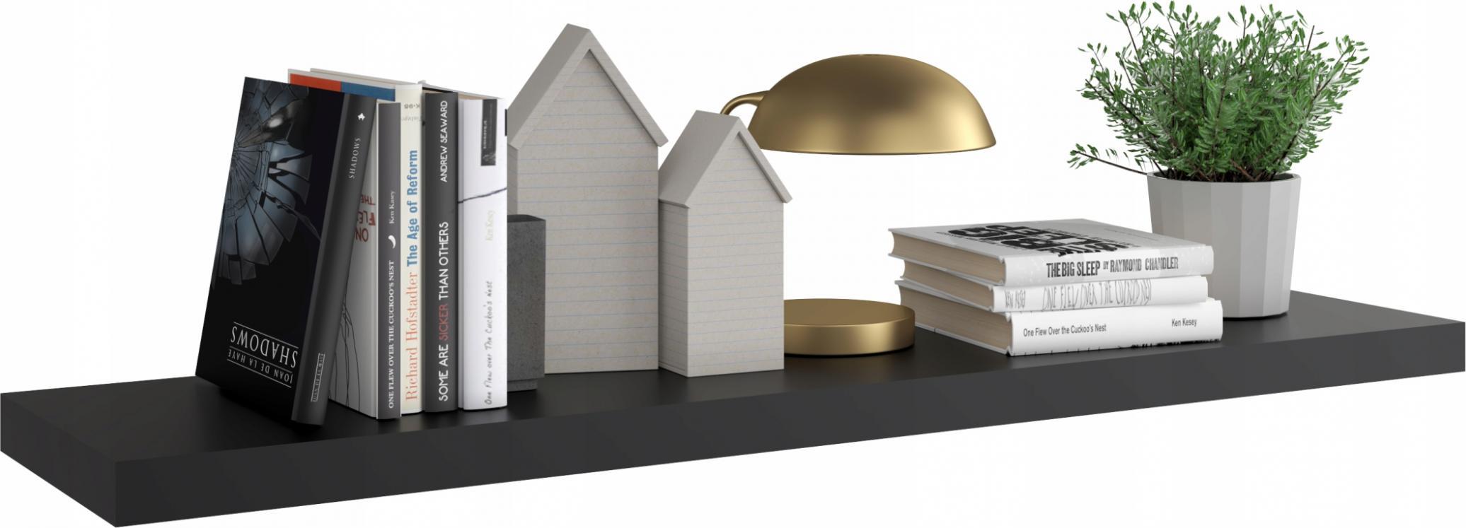 YRKE Wisząca półka ścienna na książki 70x25 17 kolorów