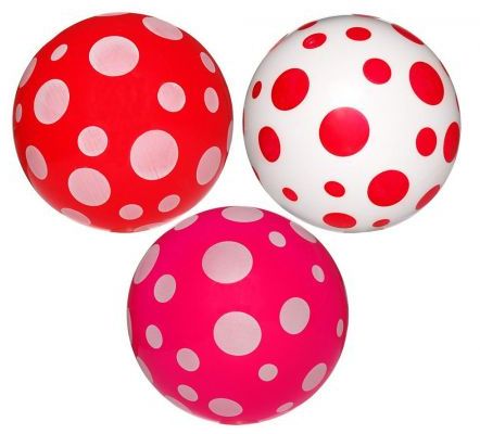 Piłka PVC - Grochy (274843)