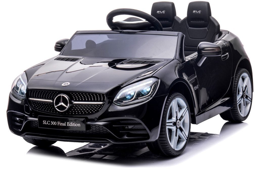 Ragil Mercedes SLC 300 black Piankowe Koła Eva miękki fotelik Licencja Akumulator litowo-jonowy EDUKAMP