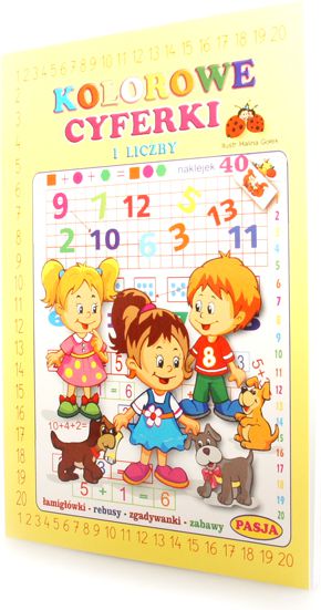 Pasja Kolorowe cyferki i liczby (150864)