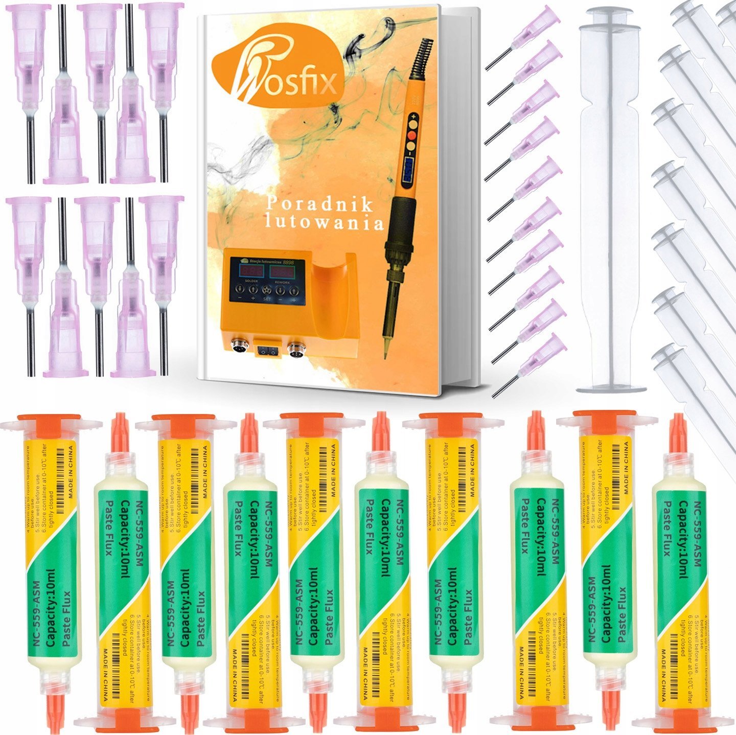 Rosfix Rosfix 10X Topnik flux w strzykawce NC-559-ASM