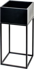 Tajemniczy ogród Donica metalowa loft kwadrat S