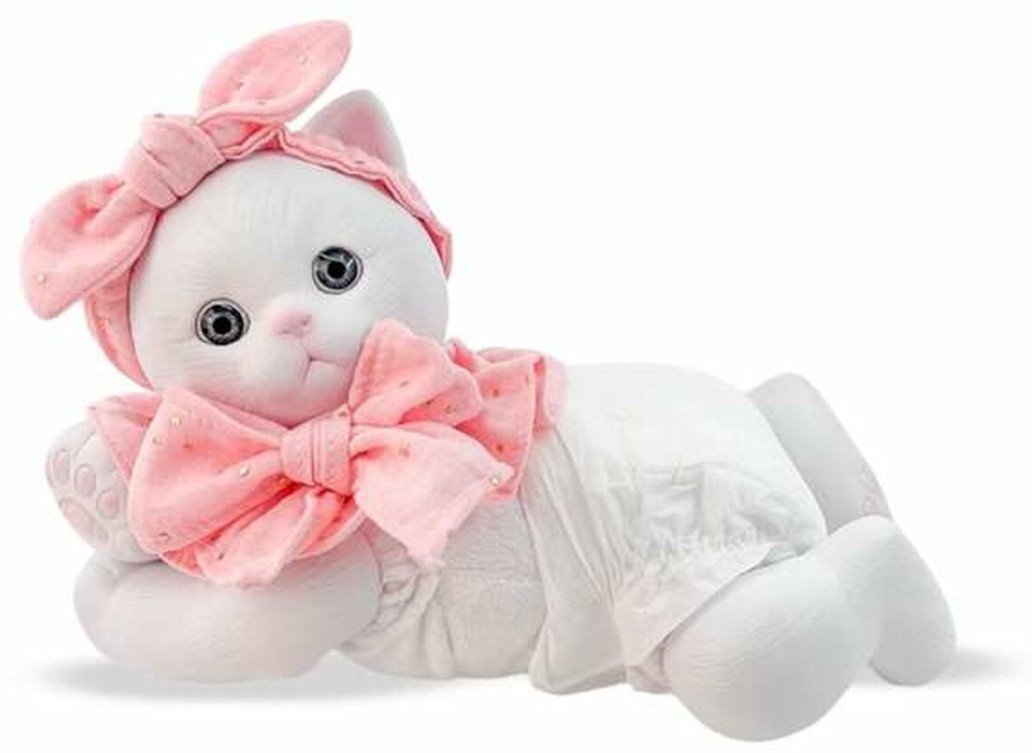 Pluszak Berjuan Anireal Biały Kot 35 cm